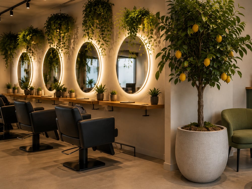 Interior-Begrünung für Beauty & Wellness