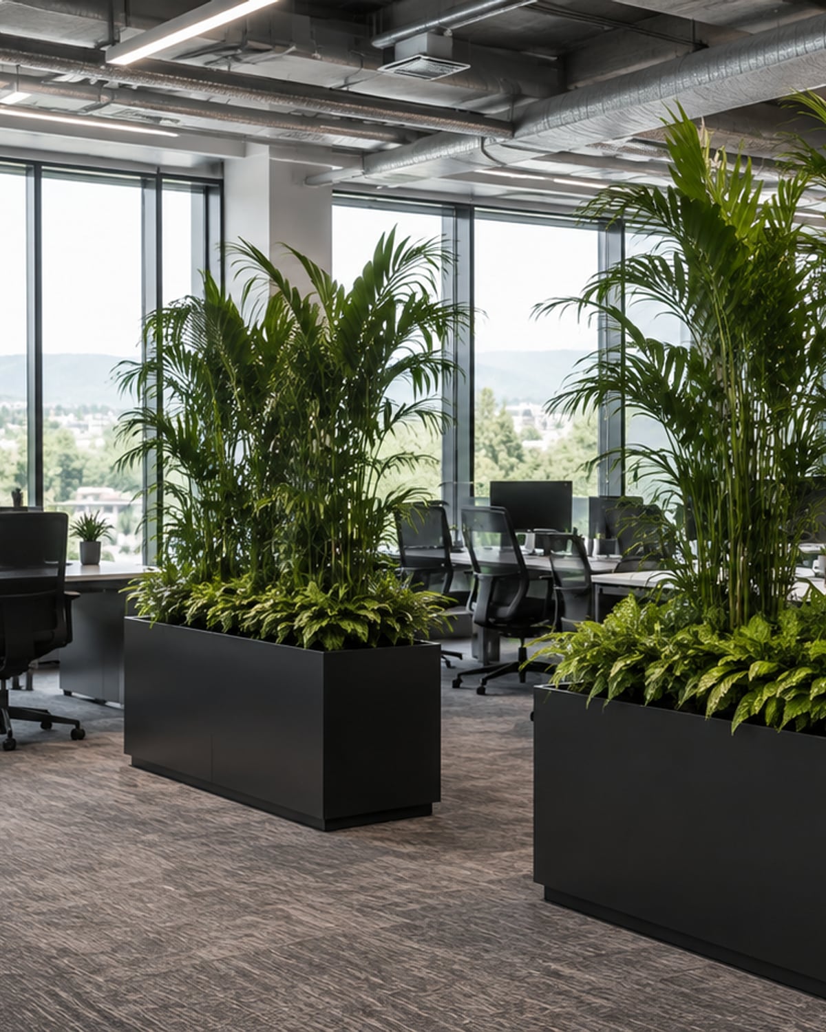 Begrüntes Interior für Büros & Unternehmen