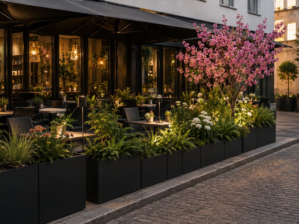 Interior-Begrünung für Gastronomie