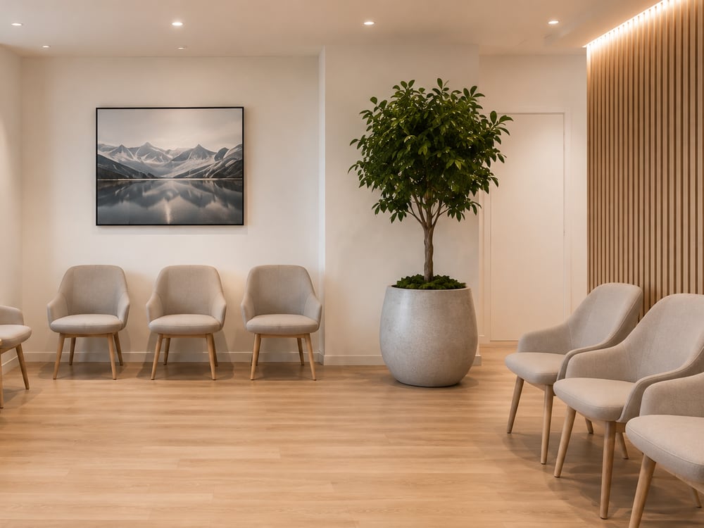 Interior-Begrünung für Praxen & Kliniken